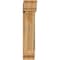 Ekena Millwork Traditional Traditional Rough Sawn Bracket w/ Offset Brace, Western Red Cedar, 8"W x 30"D x 38"H BKT0806X30X38TRA01RWR - alternate 2